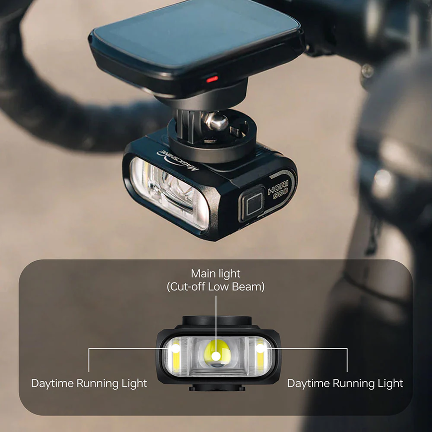 Велосвітло переднє Magicshine HORI 900, 900 lum, Black (MSN BL5784)